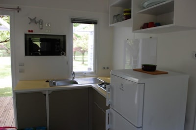 Mobile home Confort 25m² 2 bedrooms + sheltered terrace 10m²