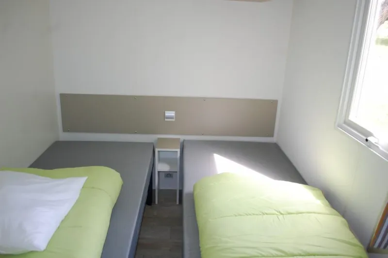 Mobil Home Confort 25M² 2 Chambres + Terrasse Couverte 10M²