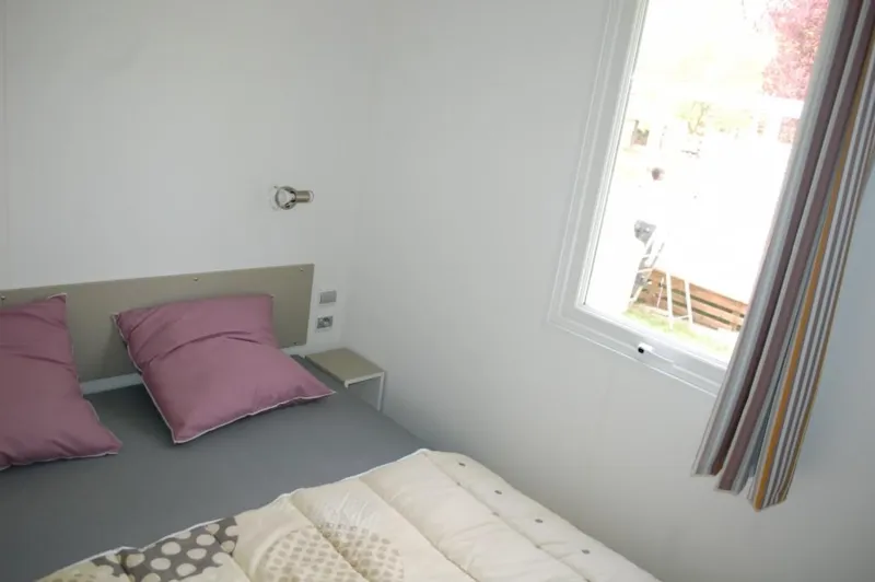 Mobil Home Confort 27M² 2 Chambres + Terrasse Couverte 12M²