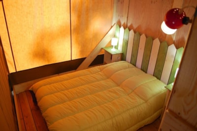 Lodge Safari Standard 35m² 2 bedrooms + sheltered terrace 10m² + WC