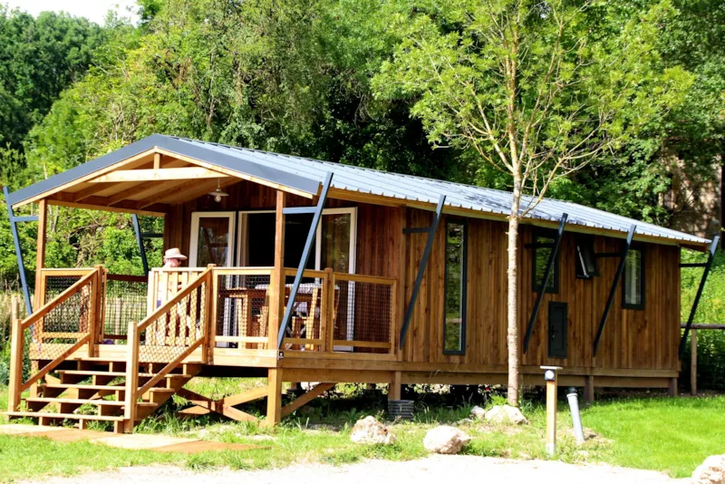 Lodge Vip Premium 32M² 2 Chambres + Terrasse Couverte 11M² + Lv + Clim