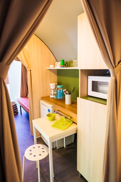 Coco Sweet 16m² 2 bedrooms + sheltered terrace (without toilet blocks)