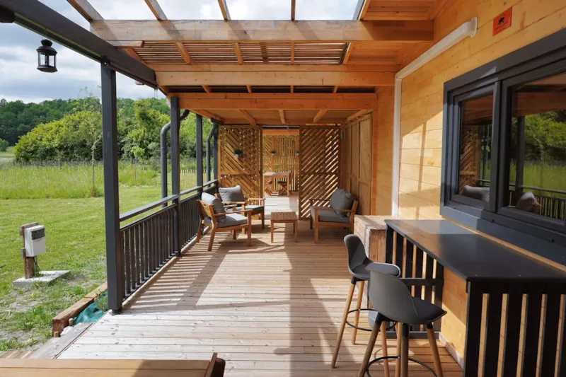 Gîte Premium 64M² 3 Chambres - 3 Salles De Bain + Très Grande Terrasse Couverte + Lv + Clim