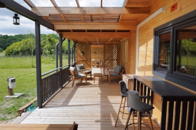 Holiday Home Premium 64m² 3 bedrooms - 3 bathrooms + sheltered terrace + Air co