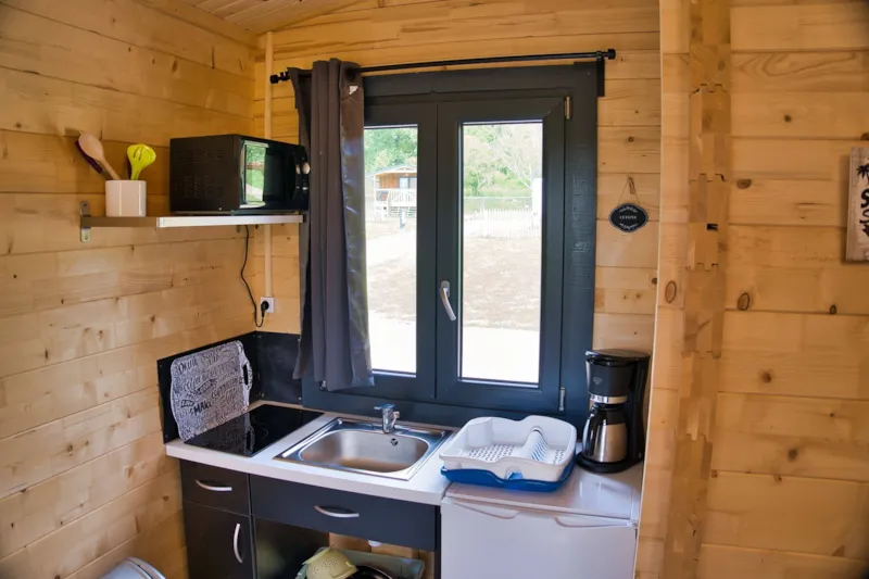 Chalet Confort 27M² 1 Chambre - 2 Salles De Bain + Terrasse Couverte + Clim + Plancha