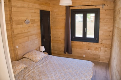 Chalet Confort 27m² 1 bedroom - 2 bathrooms + sheltered terrace + Air co + Plancha