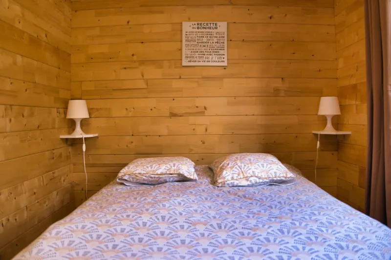 Chalet Premium 35M² 2 Chambres + Terrasse Couverte + Lv + Clim + Plancha