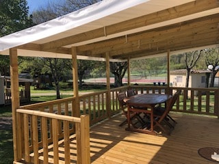 Mobile home Confort 35m² 2 bedrooms + sheltered terrace adapted to the people with reduced mobility