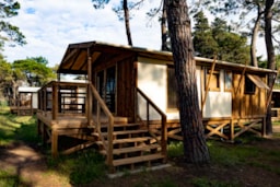 Huuraccommodatie(s) - Ecolodge Premium Tout Confort - Camping Le Soleil des Bastides