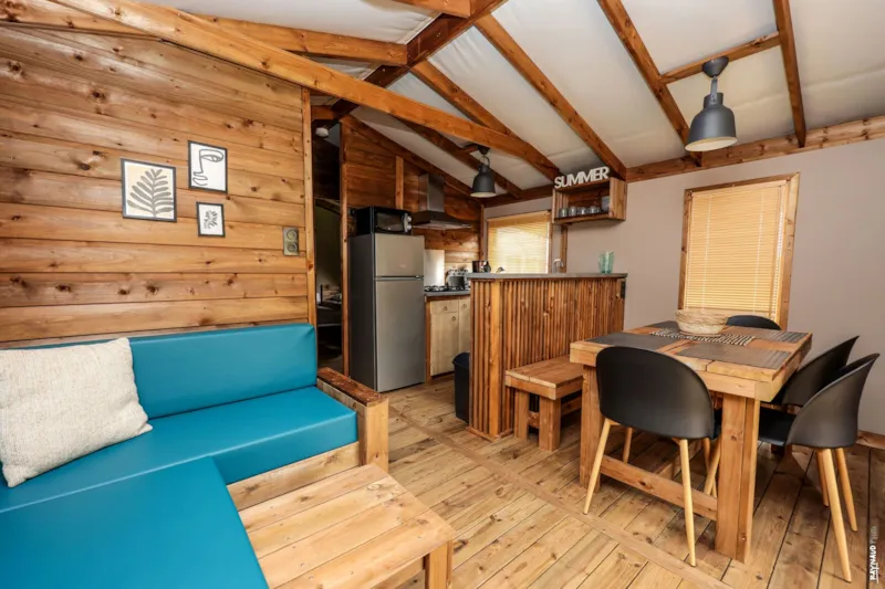 Ecolodge Premium 32M² 2 Chambres + Terrasse Couverte 11M² + Lv + Clim