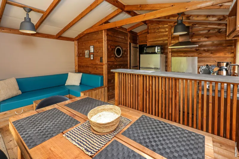 Ecolodge Premium 32M² 2 Chambres + Terrasse Couverte 11M² + Lv + Clim