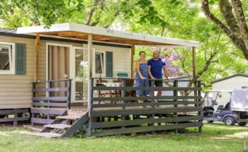 Mietunterkunft - Mobilheim 27M² - Camping Le Soleil des Bastides