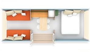 Coco insolite 4pers 16m² without toilet block 2 bedrooms — 5