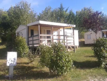 Location - Mobil Home Eco 4Pers 38M² Avec Terrasse Couverte 2 Chambres, - Camping du Chêne Vert