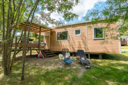 Mobil Home Premium Albi  3 Habitaciones - Terraza Cubierta