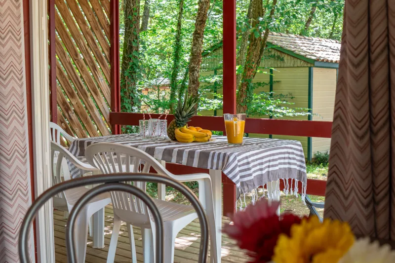 Bungalow Classic 4Pers 30M² Avec Terrasse Couverte 2 Chambres Situation Ombragé
