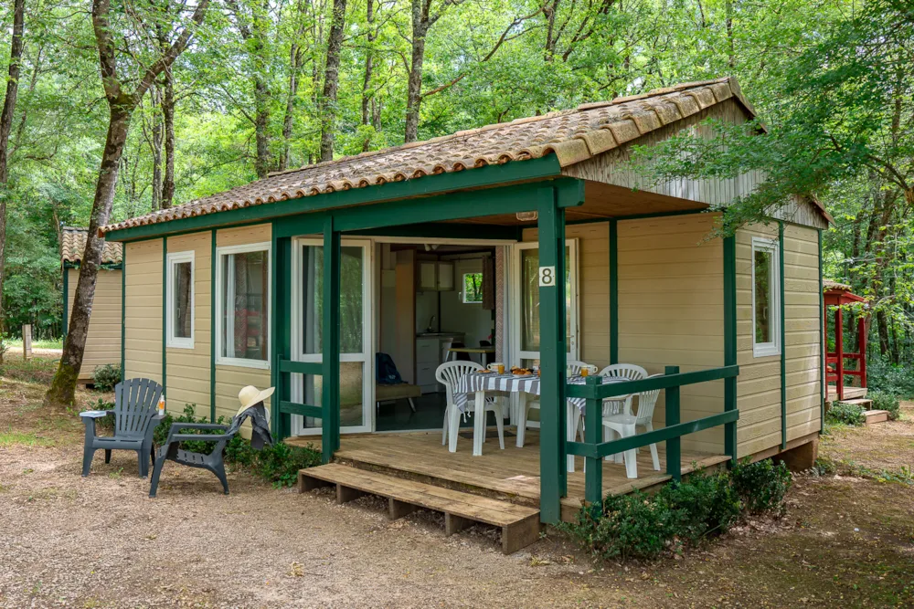 Bungalow Classic 5Pers 36M² Überdachte Terrasse 2 Zimmer