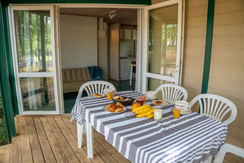 Bungalow Classic 5Pers 36M² Avec Terrasse Couverte 2 Chambres Situation Ombragé