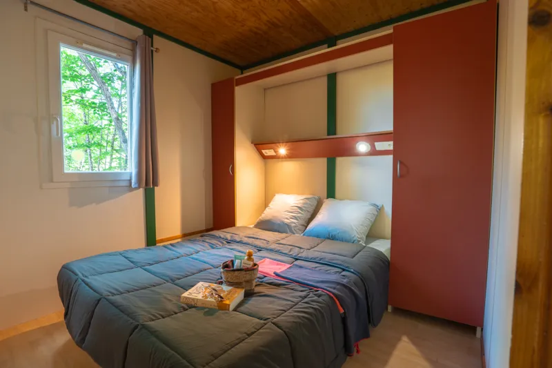 Bungalow Confort 5Pers 38,50M² Avec Terrasse Couverte 2 Chambres Situation Ombragé Et Mi-Ombragé