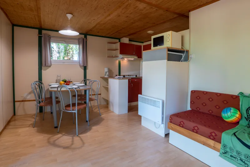 Bungalow Confort 5Pers 38,50M² Avec Terrasse Couverte 2 Chambres Situation Ombragé Et Mi-Ombragé