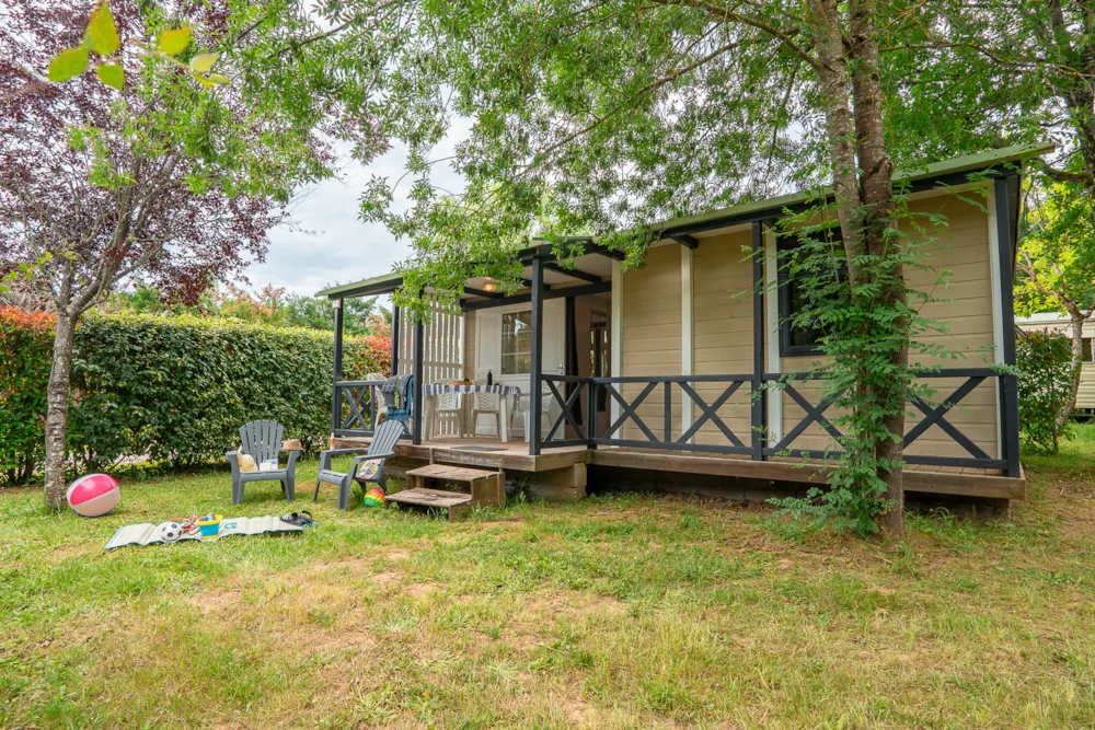 Bungalow Eco 5-6Pers 39M² Überdachte Terrasse 2 Zimmer