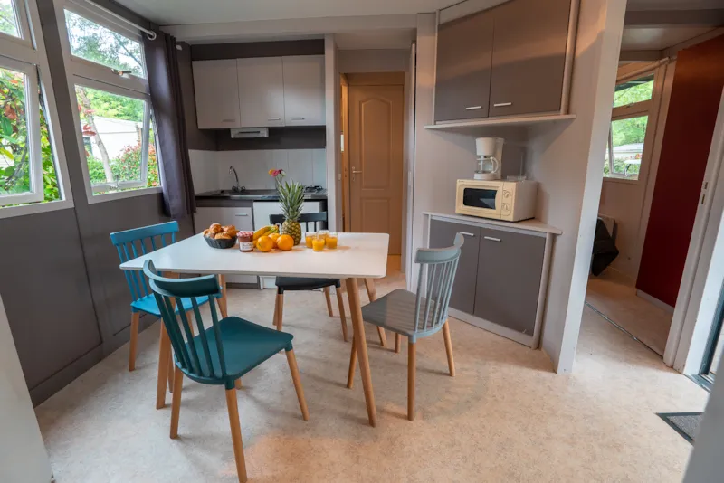 Bungalow Eco 5-6Pers 39M² Avec Terrasse Couverte 2 Chambres Situation Ensoleillé Et Mi-Ombragé