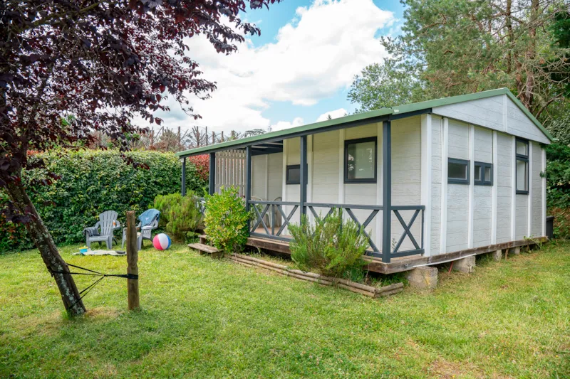 Bungalow Eco 5-6Pers 39M² Avec Terrasse Couverte 3 Chambres Situation Ensoleillé Et Mi-Ombragé