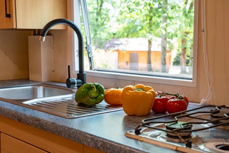 Mobil Home Eco 4Pers 38M² Avec Terrasse Couverte 2 Chambres,