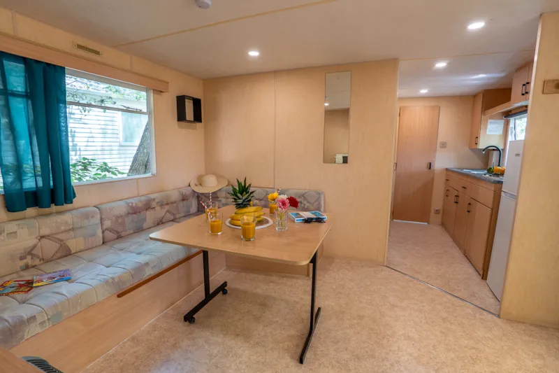 Mobil Home Eco 4Pers 38M² Avec Terrasse Couverte 2 Chambres,