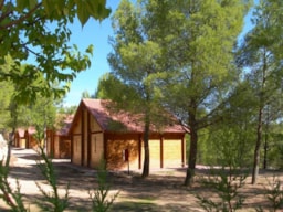 Alloggio - Bungalow Monasterio De Piedra - Camping Lago Resort