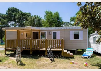 Mietunterkunft - Mobilheim Privilège 4 Schlafzimmer - Camping Eden Villages L'Étoile de Mer