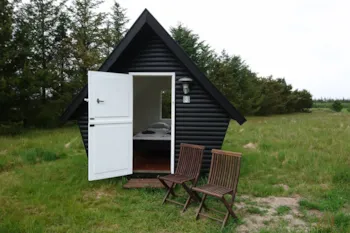 Mietunterkunft - Natur Bauhütte - Blokhus Natur Camping