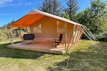 Mietunterkunft - Safarizelt - Blokhus Natur Camping