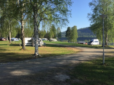 Pitch caravan