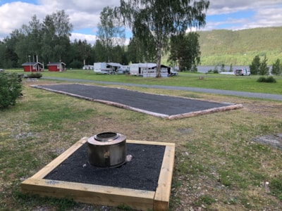 Pitch caravan