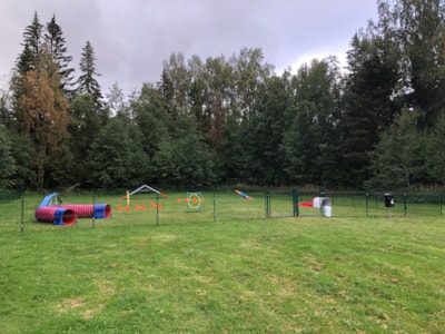 Pitch caravan