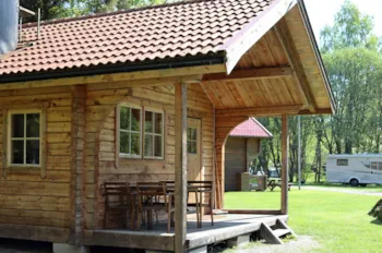 Mietunterkunft - Ferienhaus Lax - Hedesunda Camping