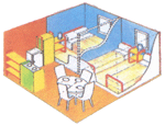 Mietunterkunft - Zeltbungalow - Camping Le Plan d'Eau Saint Charles