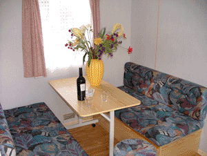 Mietunterkunft - Hütte 28M² - Camping Le Plan d'Eau Saint Charles