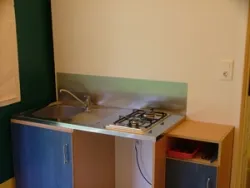 Mietunterkunft - Pagan 25M² Mit Sanitären Anlagen - Camping Le Plan d'Eau Saint Charles