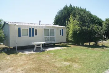 Mietunterkunft - Mobilhome 3 Zimmer 32M² - Camping Le Plan d'Eau Saint Charles