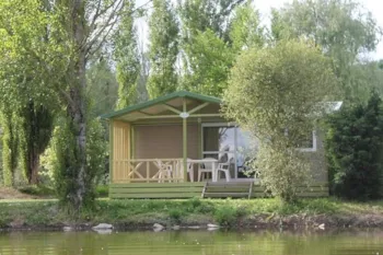 Mietunterkunft - Chalet 3 Zimmer 32M² - Camping Le Plan d'Eau Saint Charles