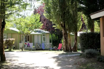 Mietunterkunft - Hütte 28M² - Camping Le Plan d'Eau Saint Charles