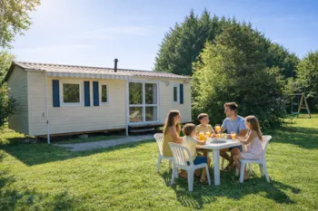 Mietunterkunft - Mobilhome 3 Zimmer 32M² - Camping Le Plan d'Eau Saint Charles