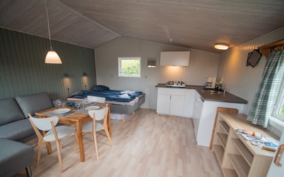 20 kvm. Basic Suite at Elsegårde Camping — 2