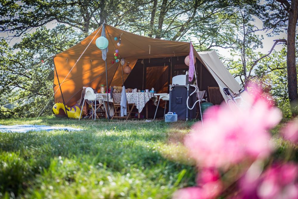 Accommodation - Big Tent De Waard Without Toilet Blocks - Camping Le Plô