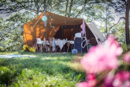 Accommodation - Big Tent De Waard Without Toilet Blocks - Camping Le Plô