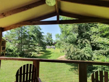 Huuraccommodatie(s) - Eco-Lodge Vip 35M² Met Uitzicht Op De Speeltuin, 2 Slaapkamers, 1 Badkamer (Beddengoed Inbegrepen) - Camping Le Plô
