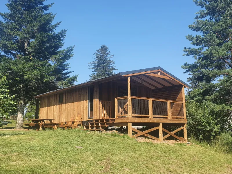 Eco-Lodge Vip 35M² Avec Vue Sur Terrain De Jeux, 2 Chambres, 1 Salle De Bain (Draps Fournis)
