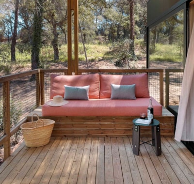Mobile-home COUPLE + 1 bedroom — 2